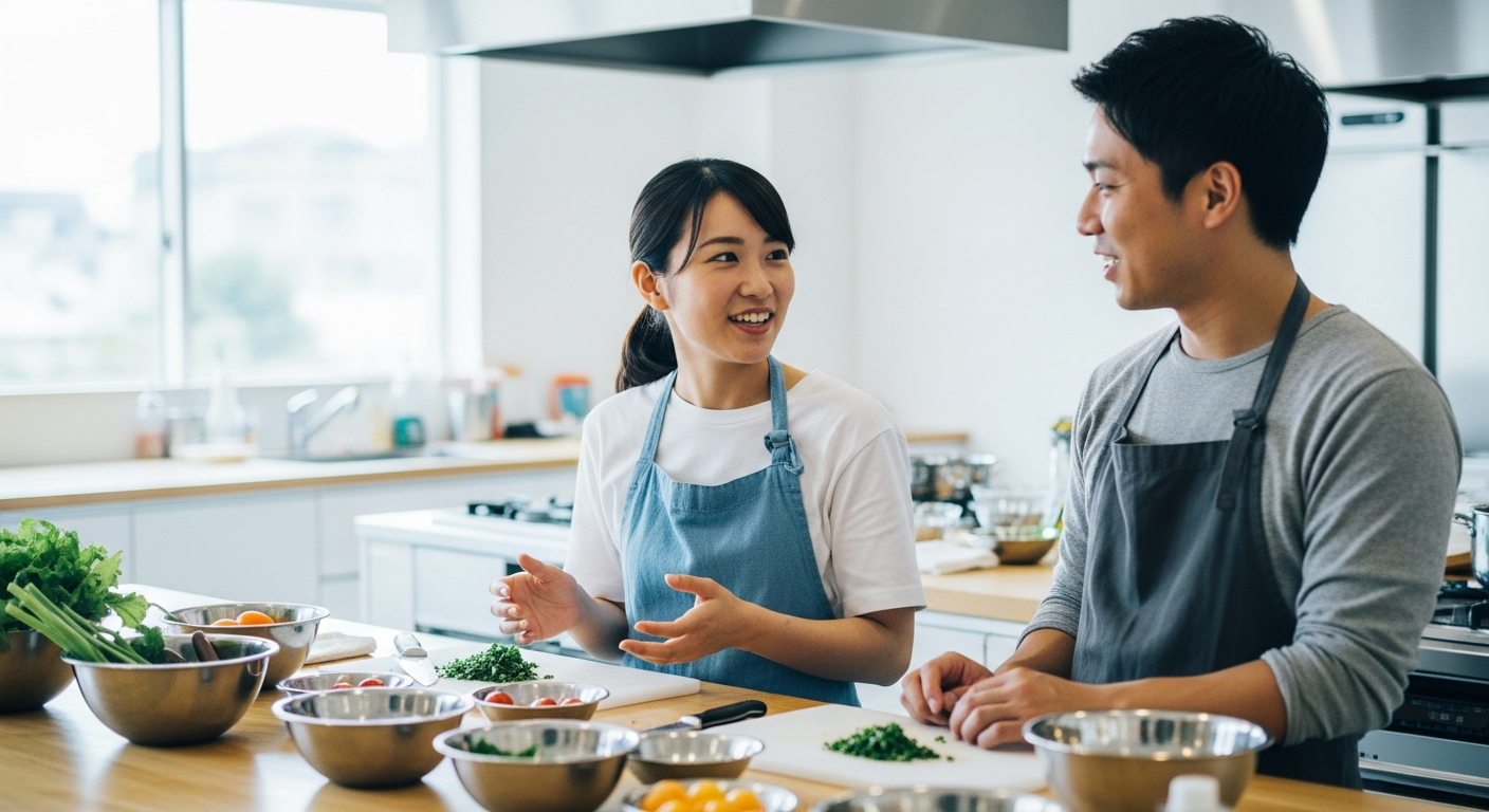 料理教室での出会いを無駄にしないために、当日やっておくべきこと