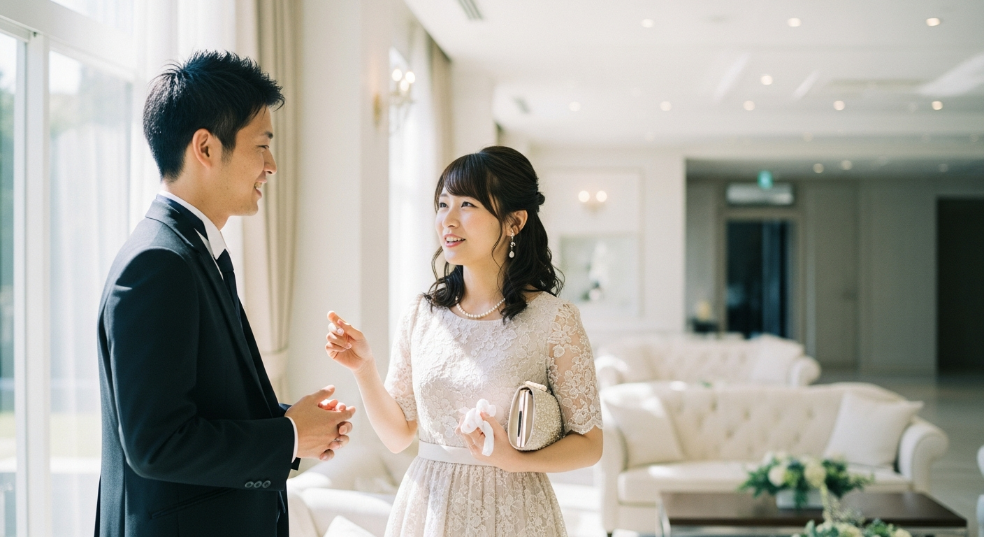 「話しかけられない」を解消する、結婚式当日の動線設計