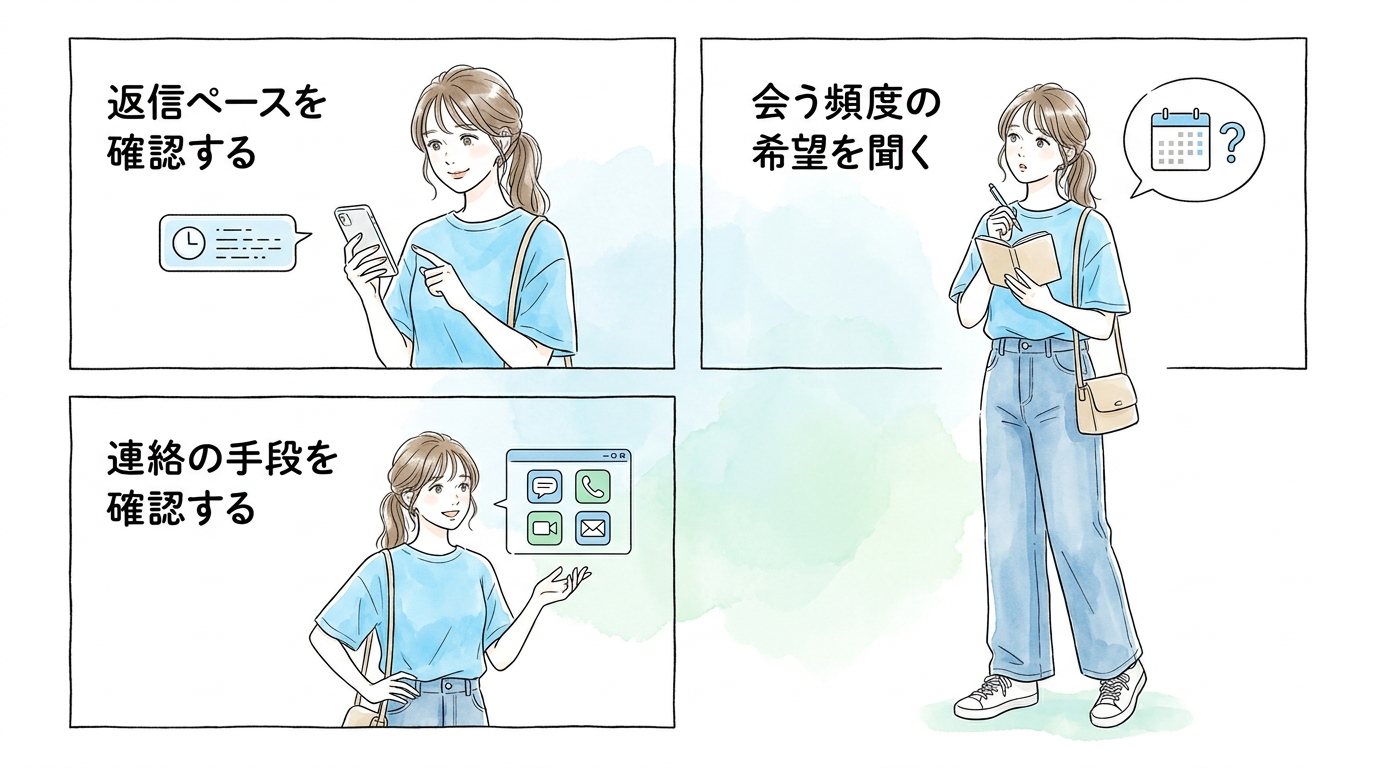 会う前に「ペース感の相性」を確認しておく方法