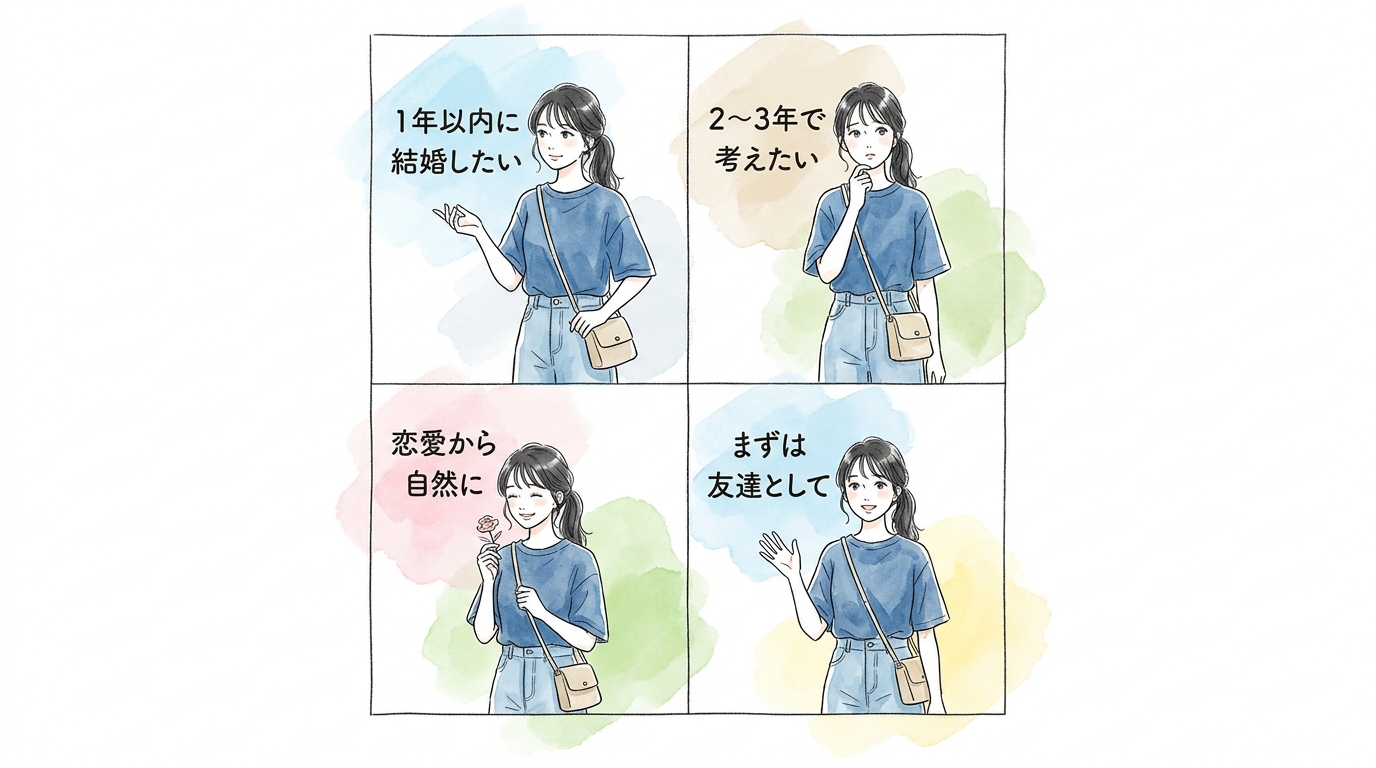 出会いの数より「結婚意識の濃度」が合っているかで決まる