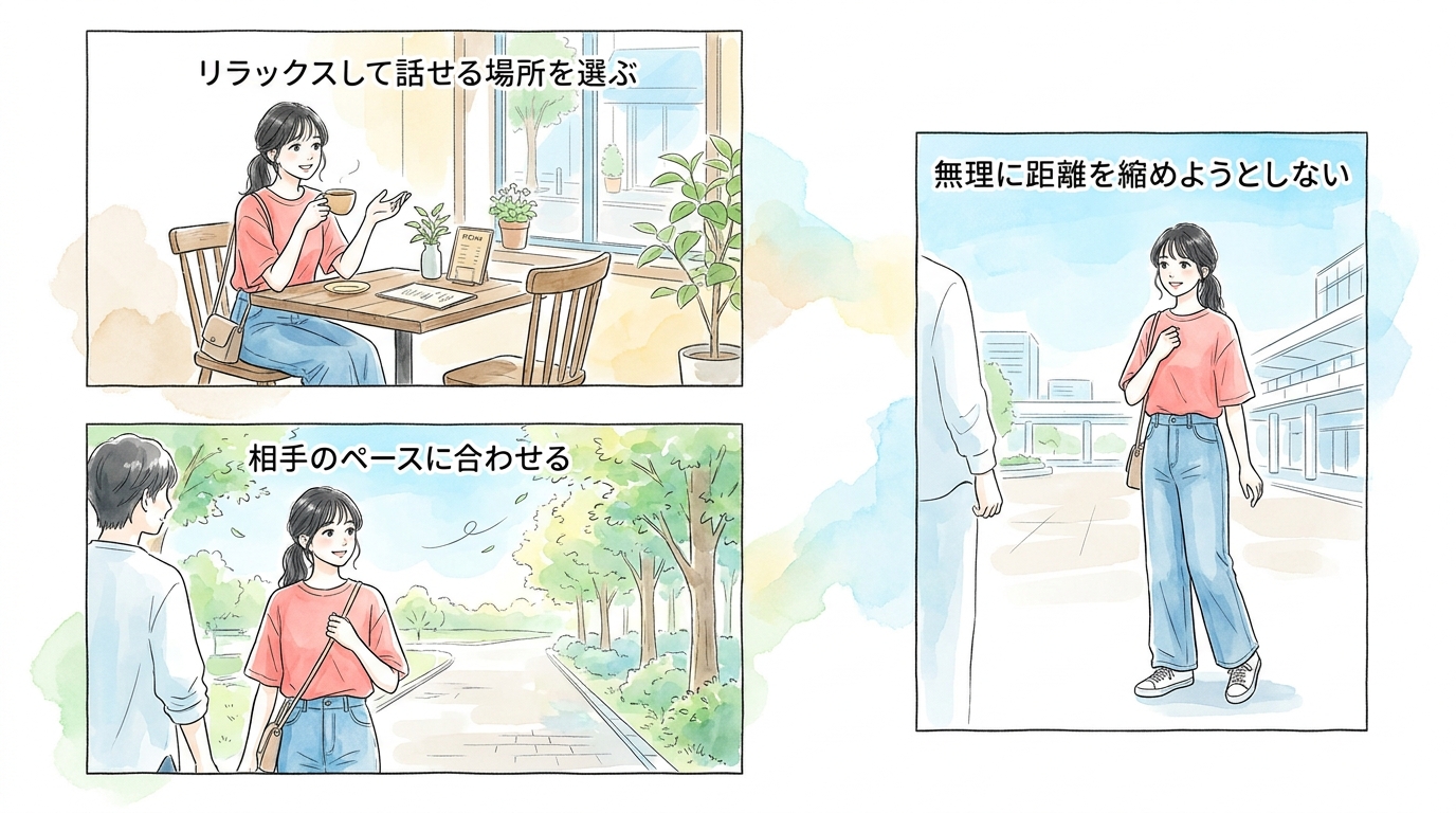 初回デートで「次も会いたい」と思われる行動