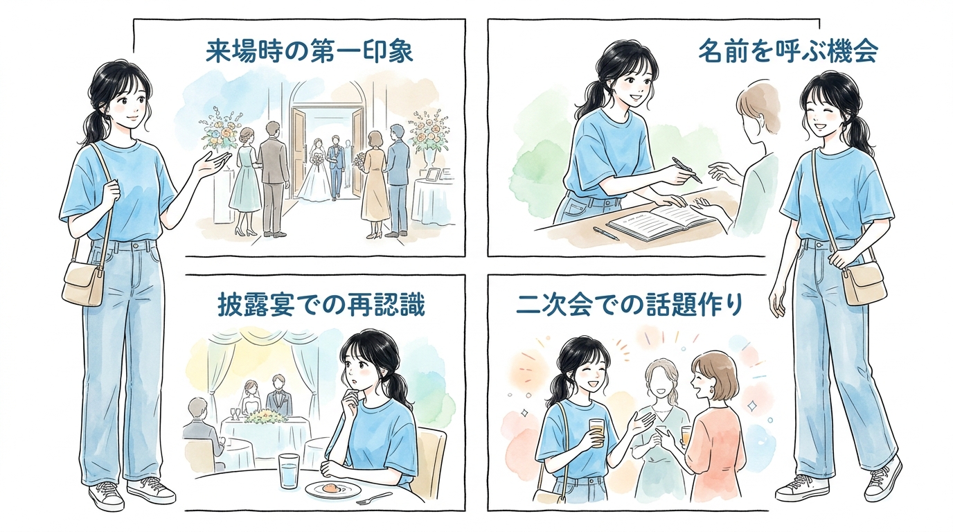 受付や余興を引き受けると出会いやすくなる本当の理由