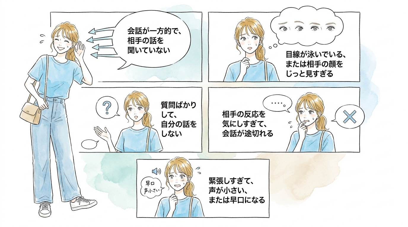 第一印象で「余裕のなさ」を見抜かれている