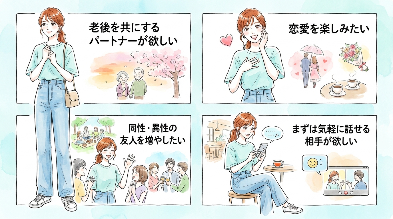 「結婚」「恋人」「友人」自分が本当に求める関係を言語化しておく