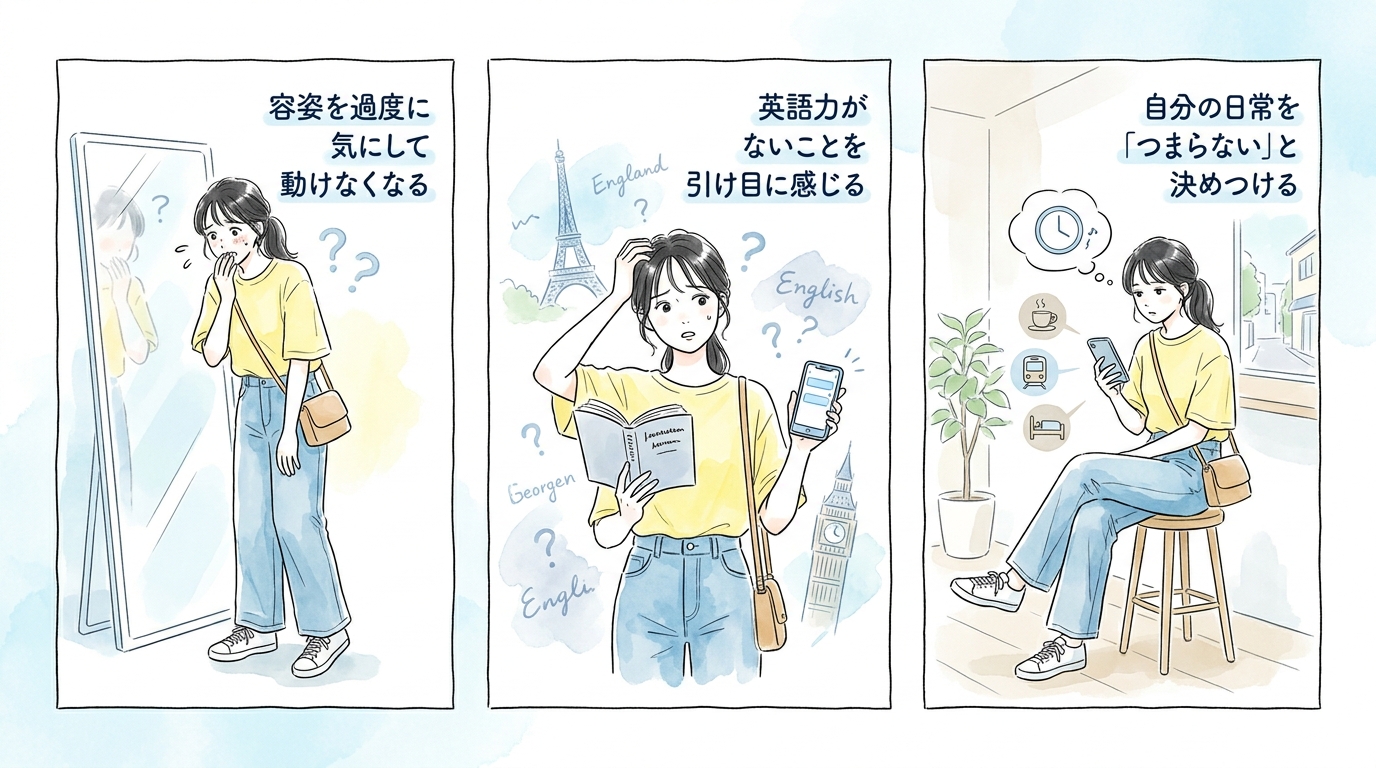 「自分には魅力がない」という過小評価