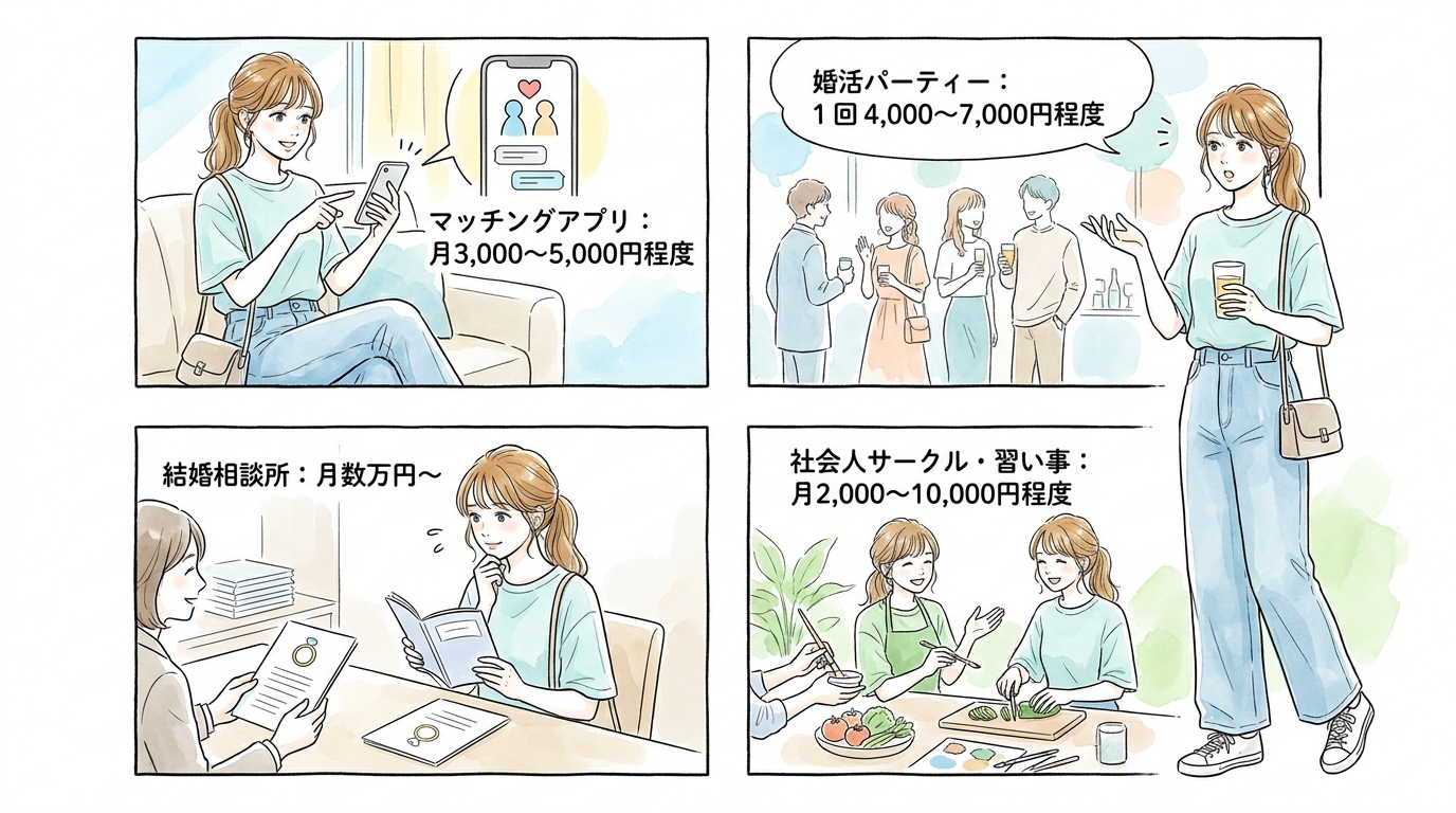 自分のペースで続けられる時間と予算を設定しておく