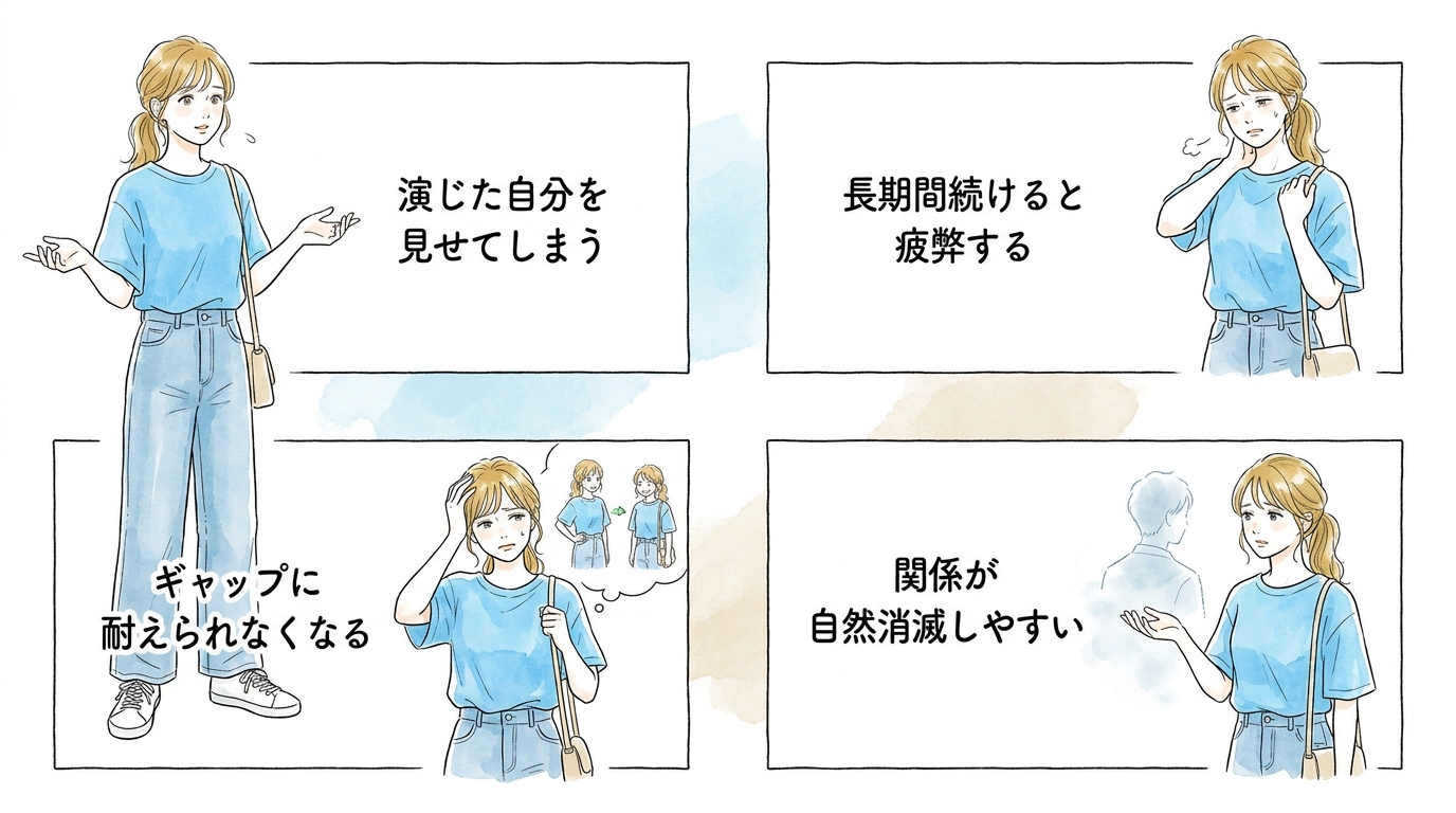 「自分を変えなきゃ」と思うほど出会いから遠ざかる