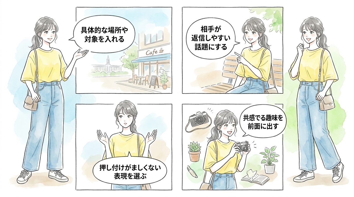 趣味タグ+募集系ワードを組み合わせた実例