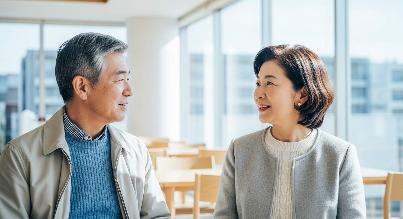 60代から新しい出会いを探すのは自然なことだとわかってくる