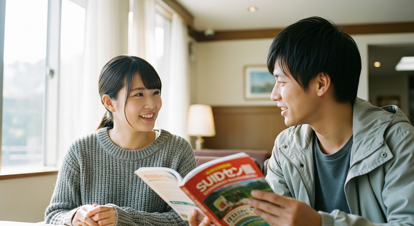 さくらホテルが旅行者の出会いを生む場所になっている