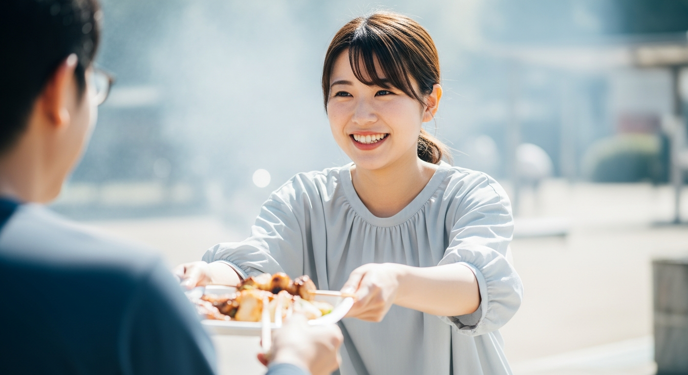 バーベキューで好印象を残せる人がやっている小さな行動