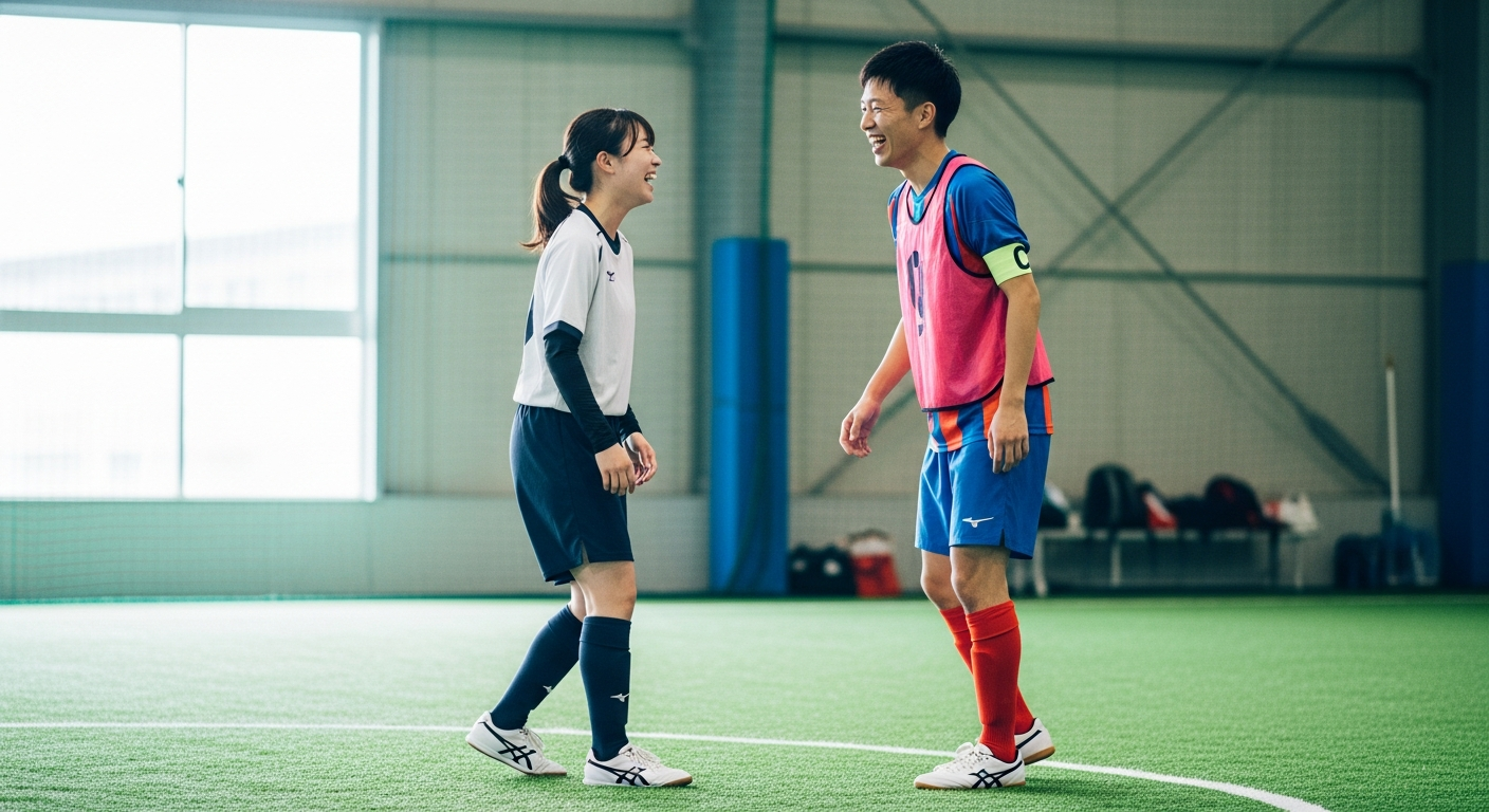 フットサルでの出会いを確実に次へつなげていく