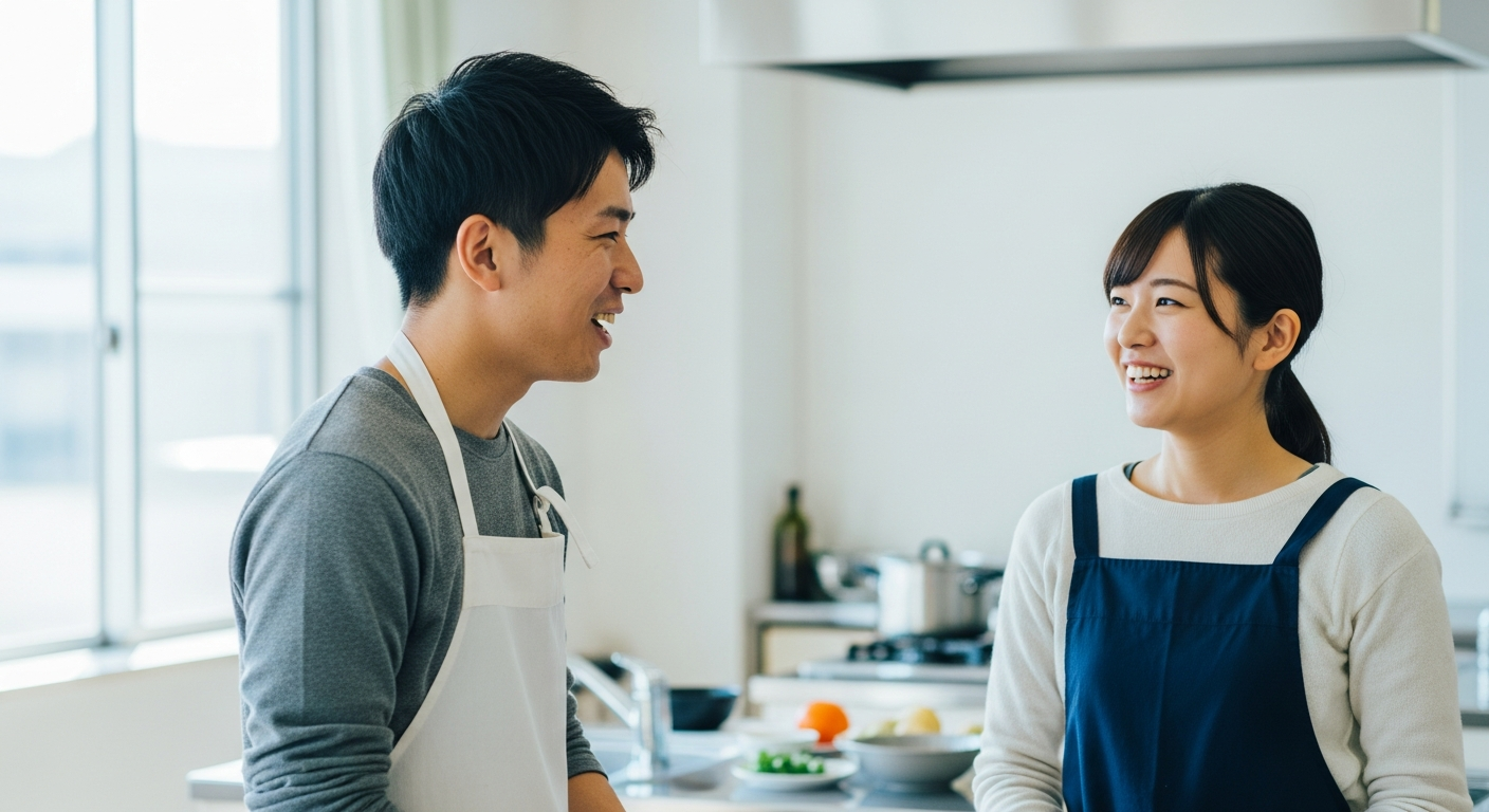 料理教室で女性と自然に距離を縮めるために意識すること