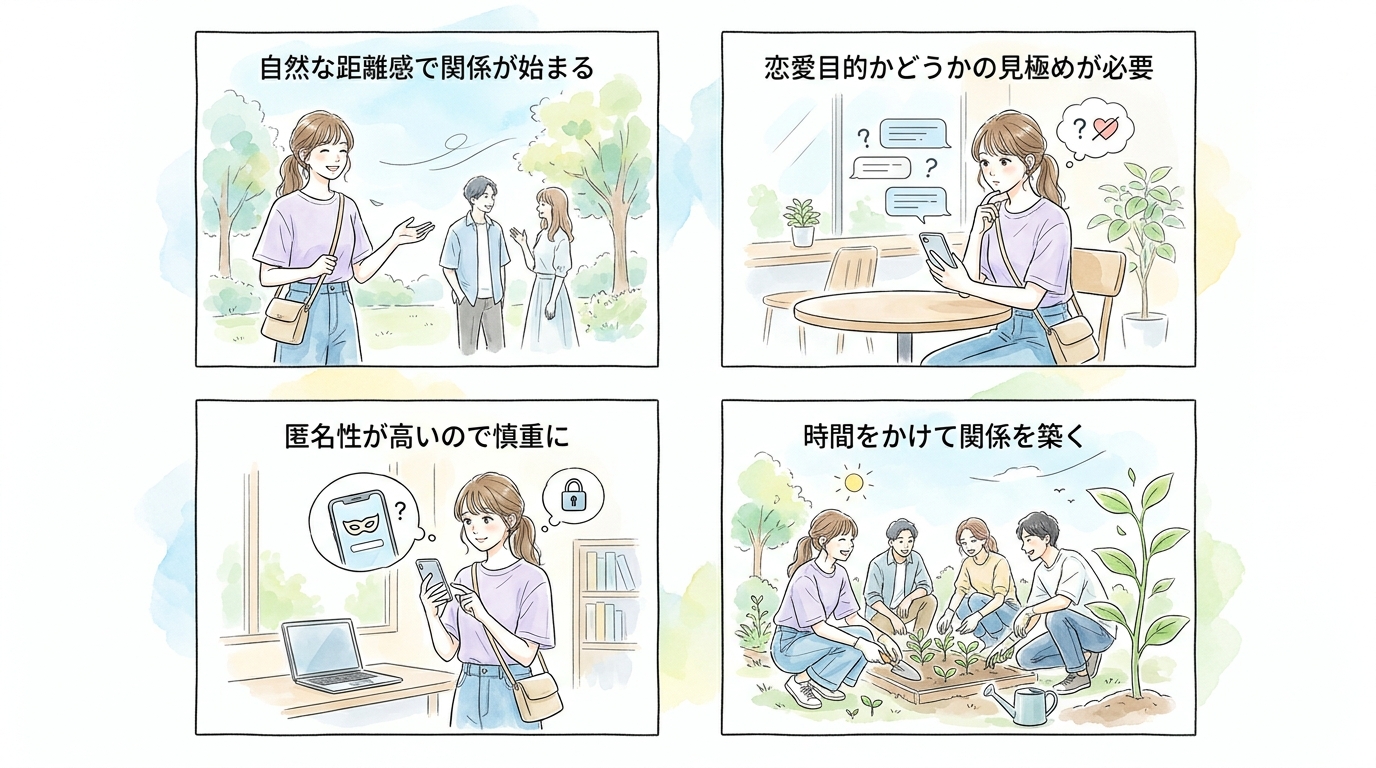 SNSのオタク専用コミュニティは自然な距離感で関係を築ける