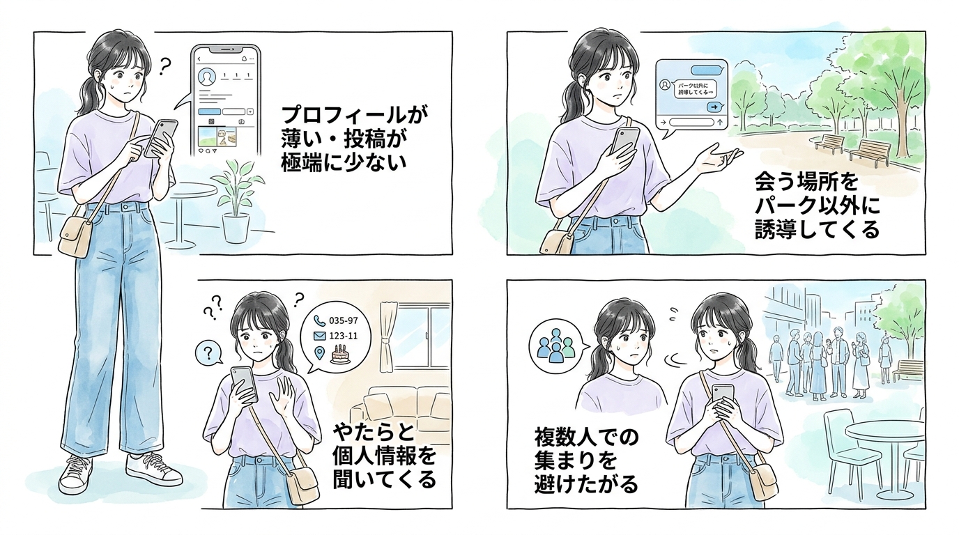 SNSのオフ会募集は気軽だが見極めが必要になってくる