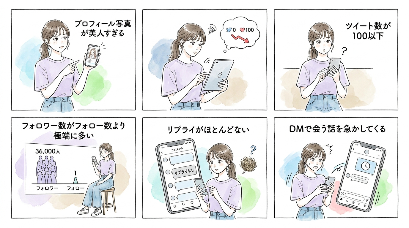 Twitterだけに絞ると業者・釣り垢に時間を奪われやすくなる