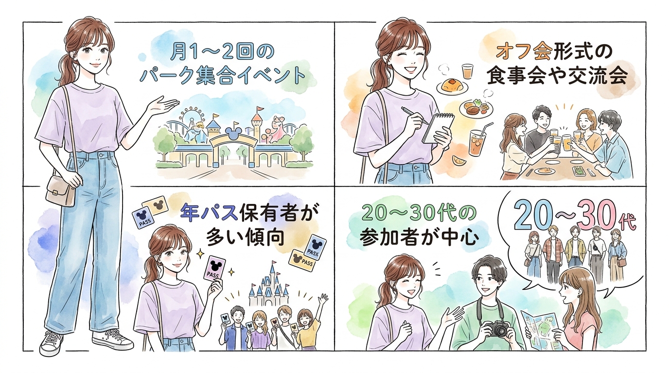 ディズニー特化の社会人サークルなら趣味も恋も両立できている