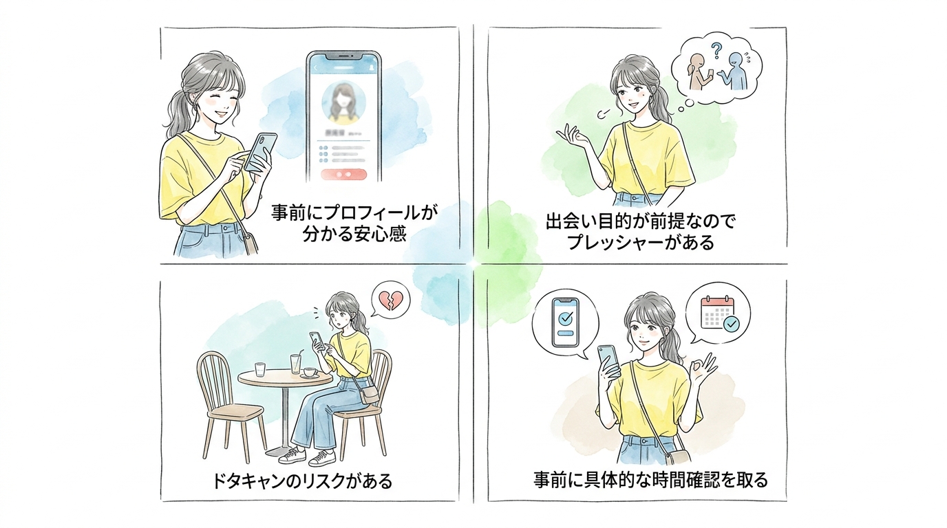 一人飲み専用アプリで事前マッチングしてから会う