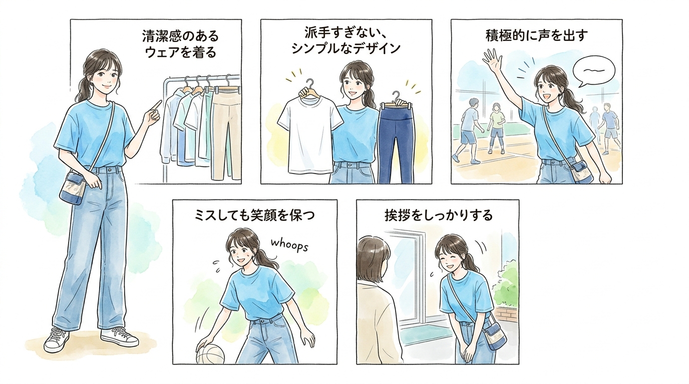 初回参加で好印象を残せる服装と振る舞いを押さえておく