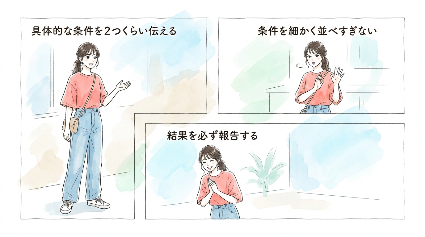 友人に「誰か紹介して」と頼むときに相手が動きやすくなる伝え方