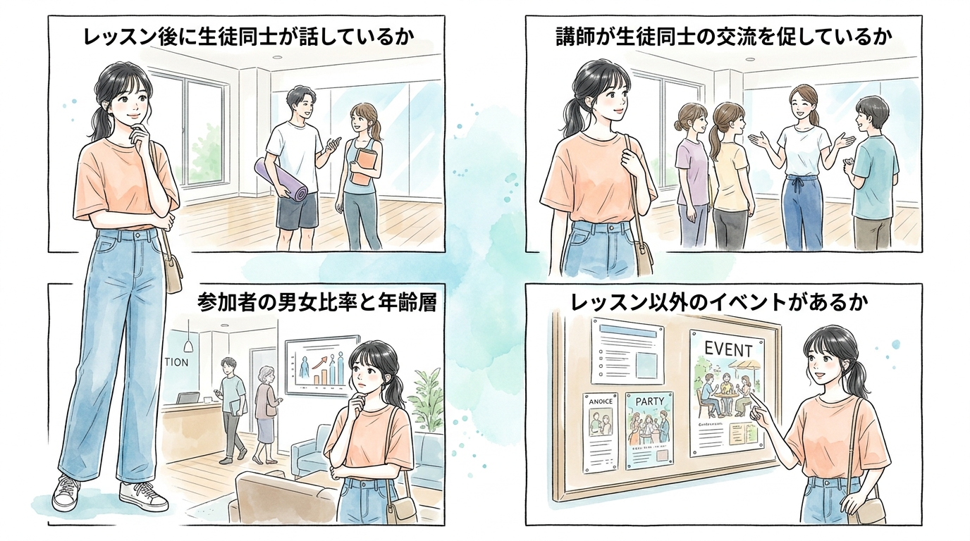 大手スクールの体験レッスンで雰囲気を確かめてから決める