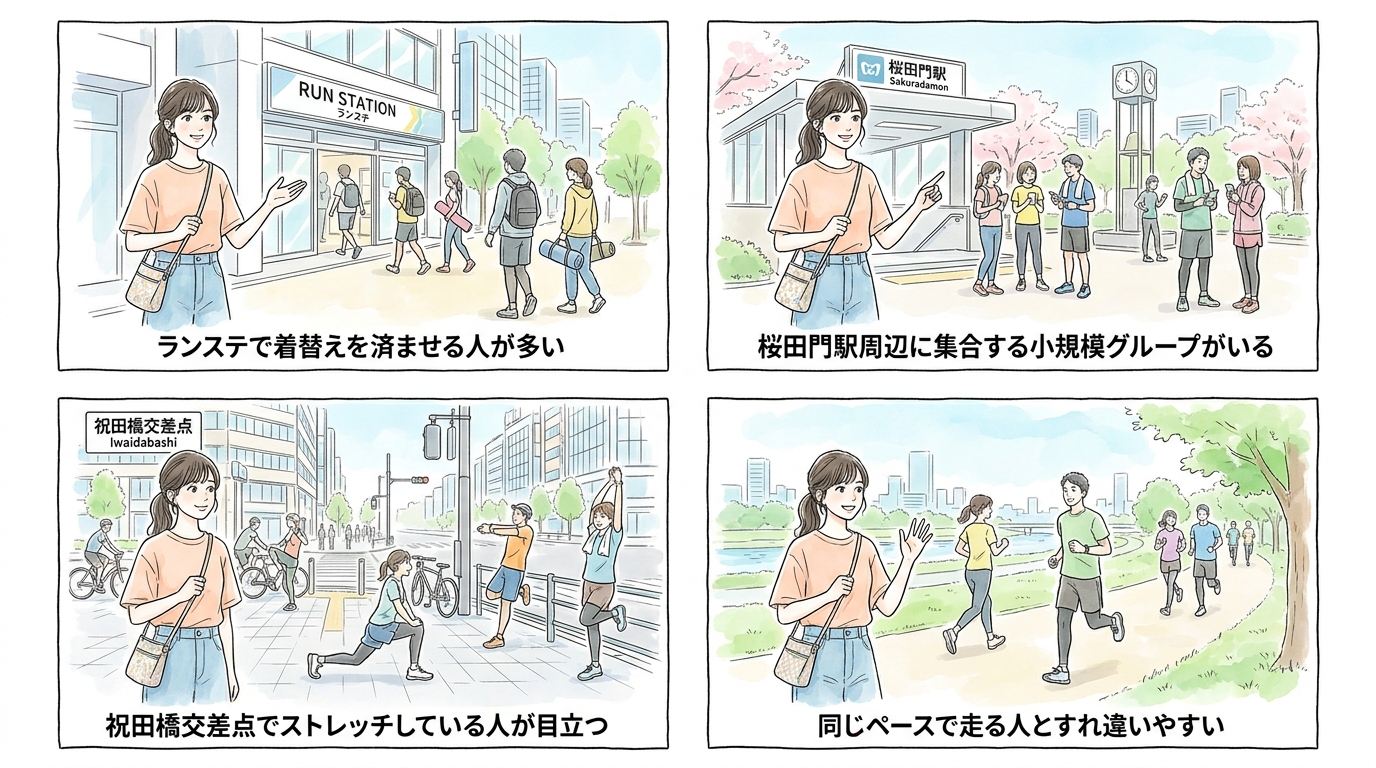 平日19時以降は自然に会話が生まれやすくなっている