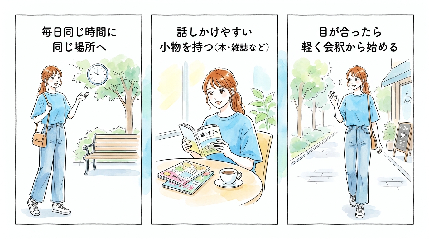 日常生活の延長で出会う「低コスト型」の場所