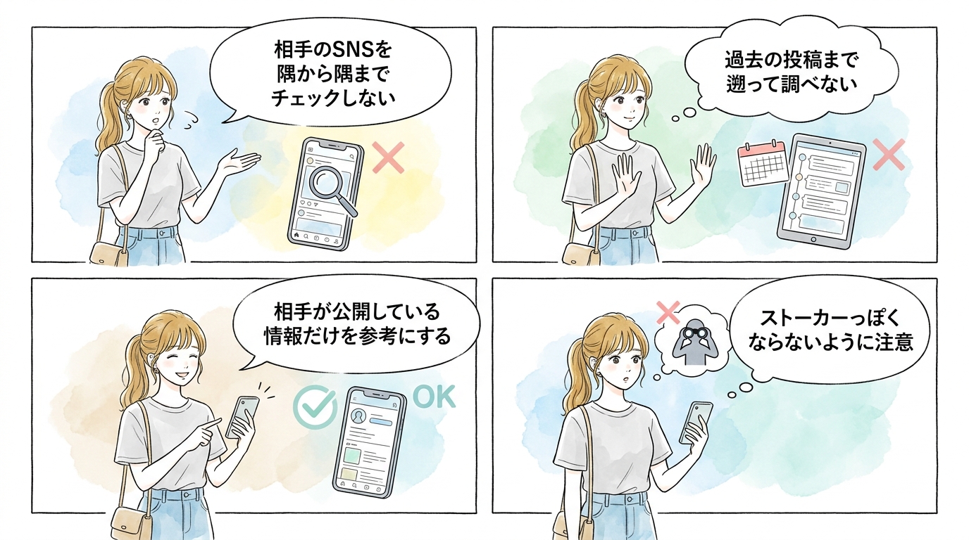 相手が興味を持っている話題を事前に調べておく