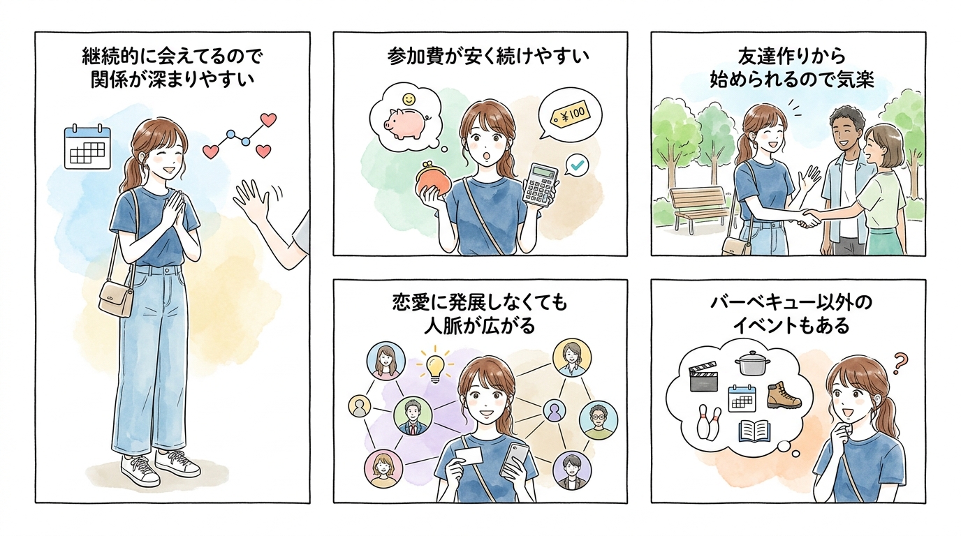 社会人サークルは友達作りから恋愛まで幅広く使える