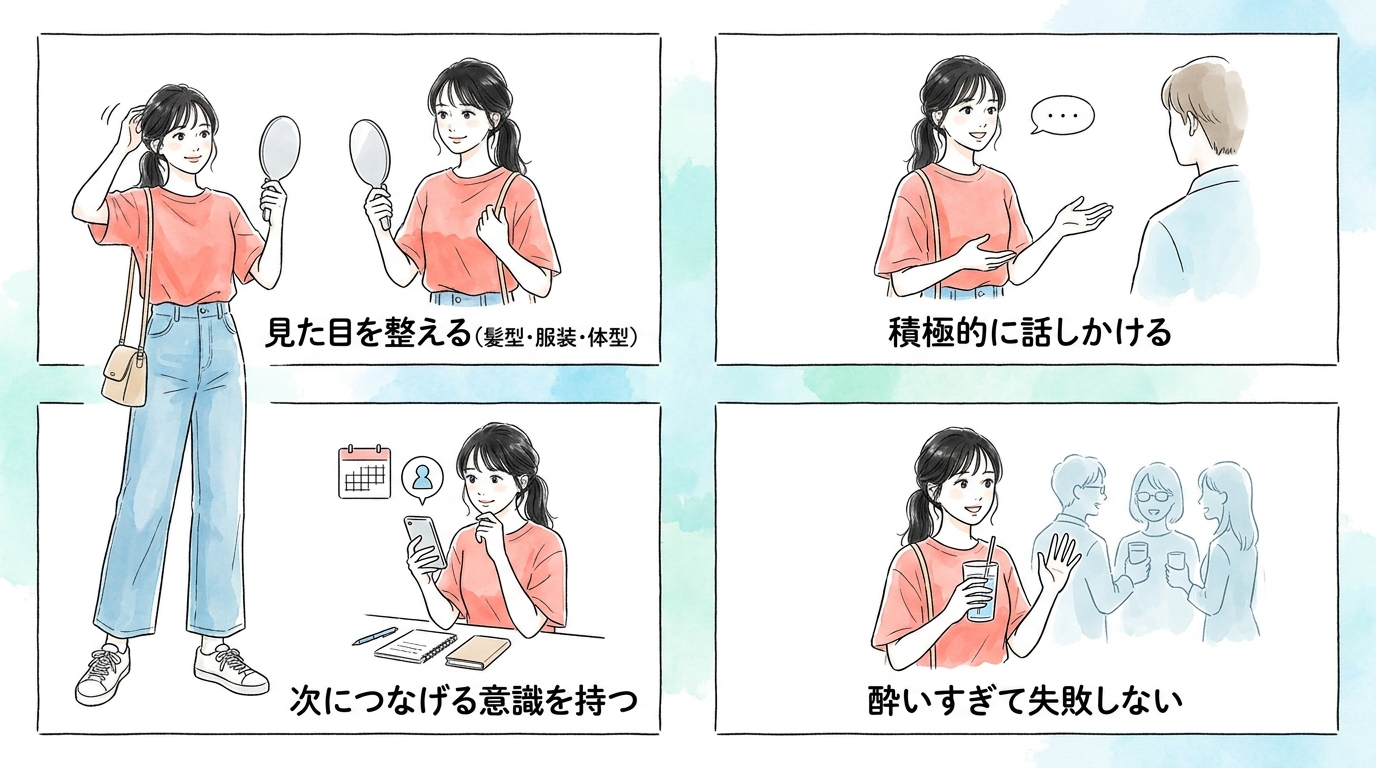結婚式の二次会・同窓会を出会いのチャンスとして活かす準備