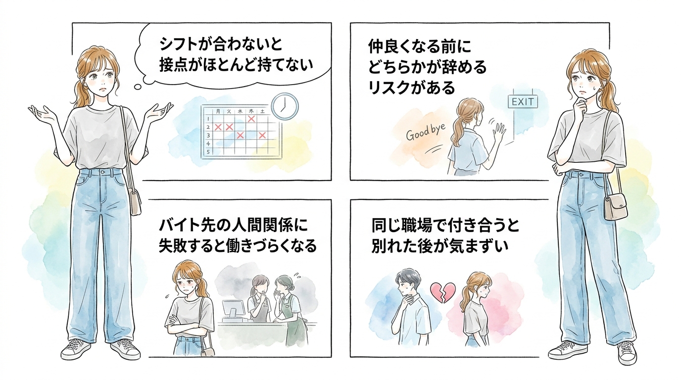 週2〜3回のシフトでは接点が限られてしまう現実