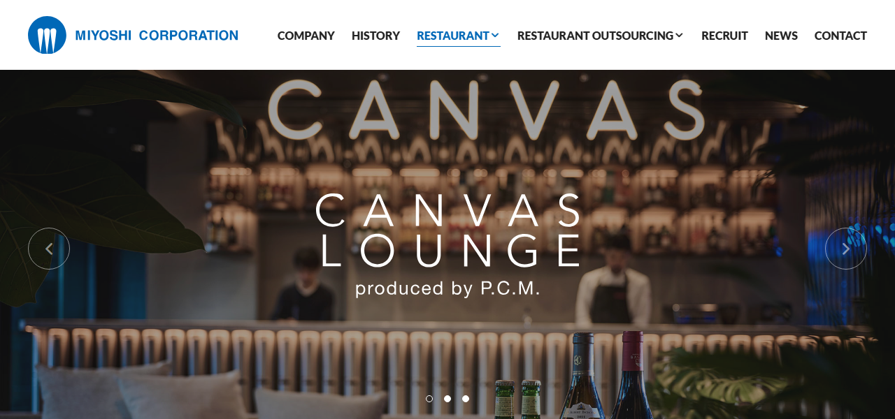 CANVAS LOUNGE produced by P.C.M.の公式サイト