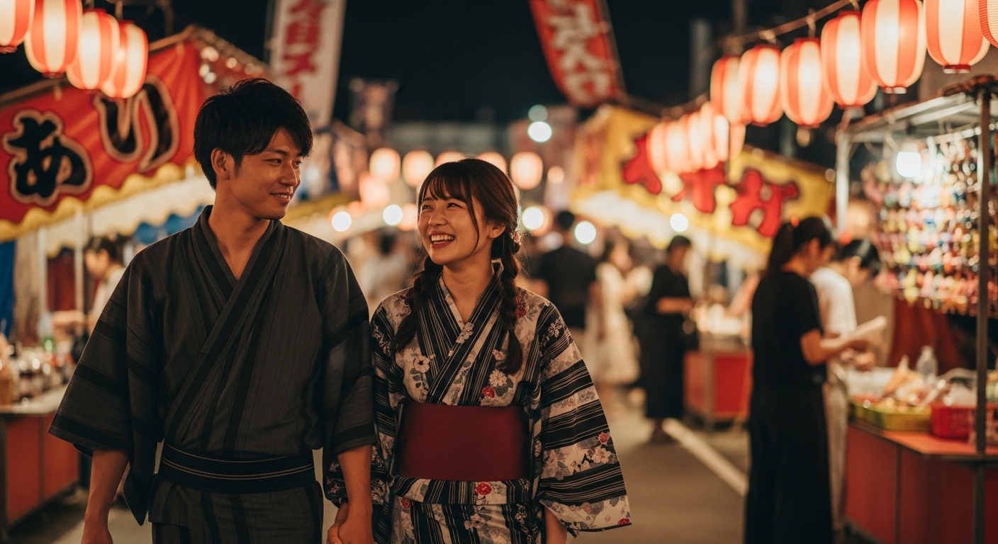 7月中に動き出せば、8月頭には夏祭りデートが現実になる