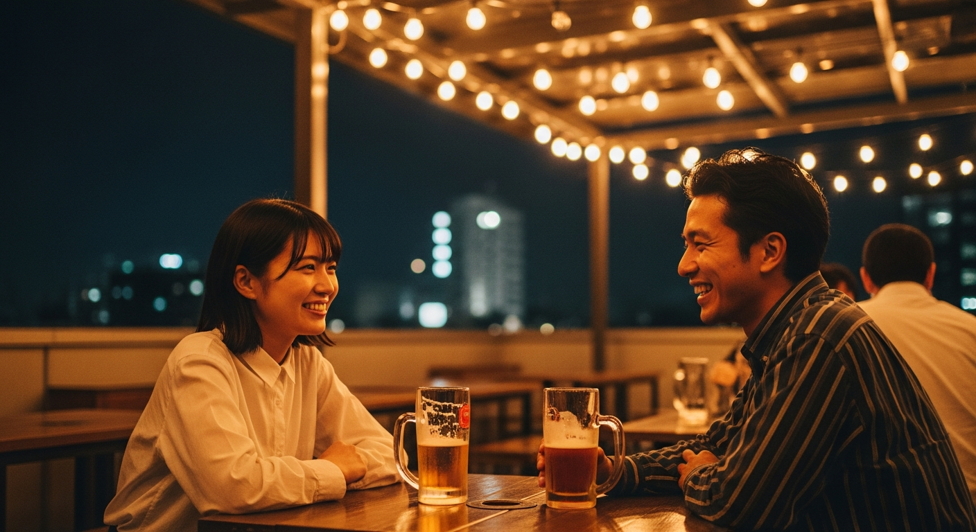 ビアガーデンでの出会いを夏だけで終わらせない次の一歩