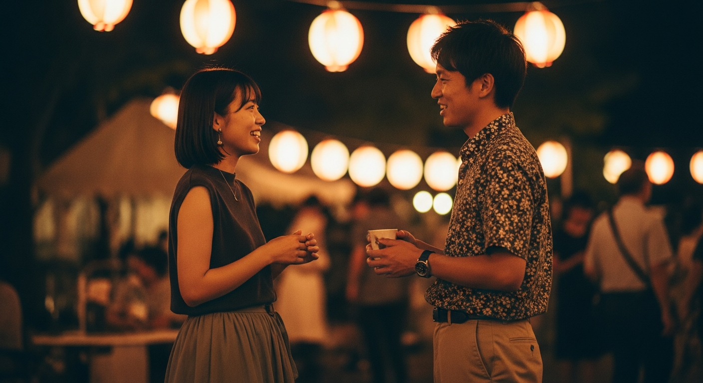 夏限定のイベント・季節スポットで自然に話しかけられる場を狙う