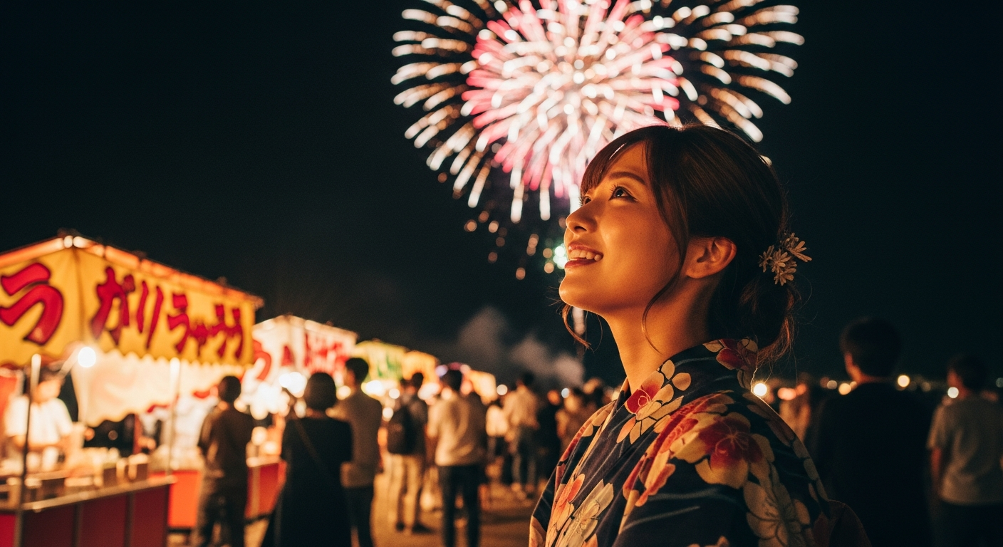花火大会で出会いが生まれやすい理由は「非日常」と「時間帯」にある