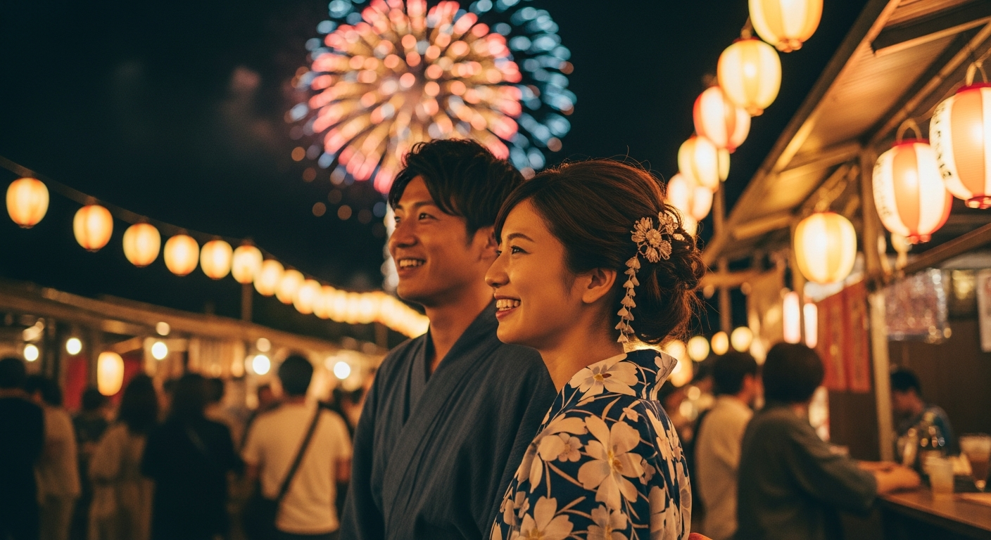 花火大会で出会った人と連絡先を交換するとき、やってはいけない3つの失敗
