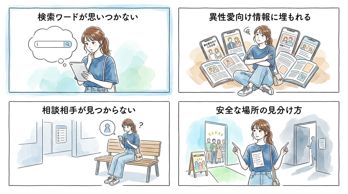 「どこで探せばいいかわからない」が続いてきた理由