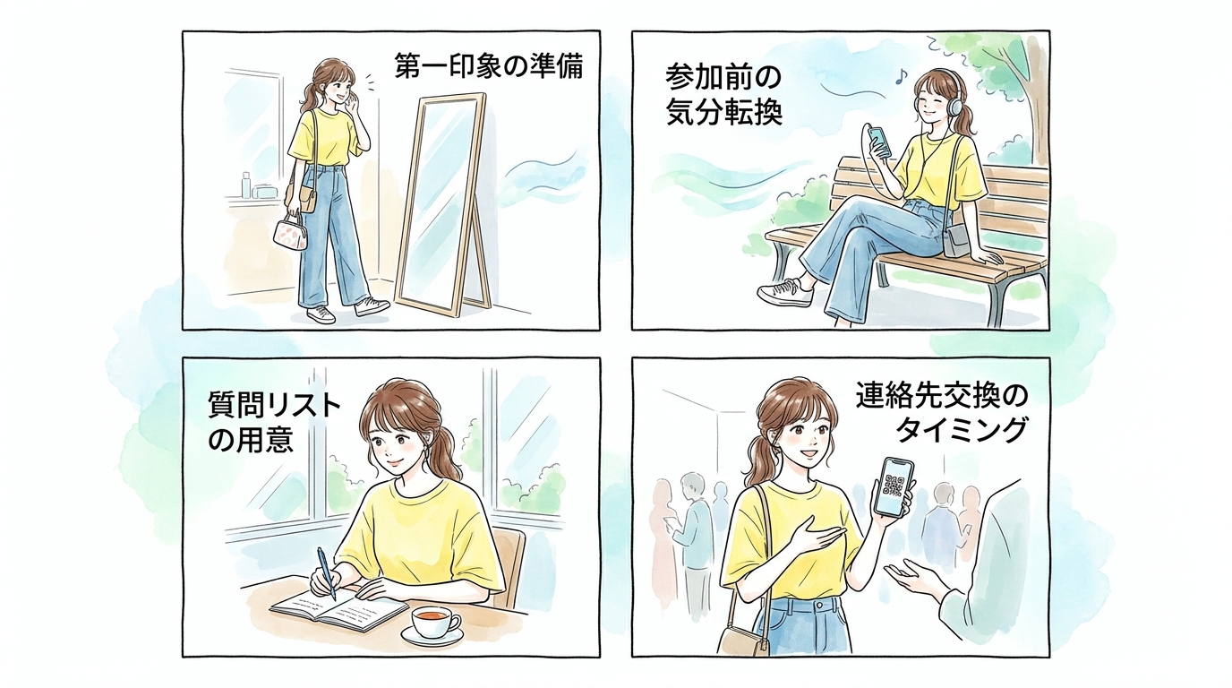 イベント・紹介で一気に広がる出会い