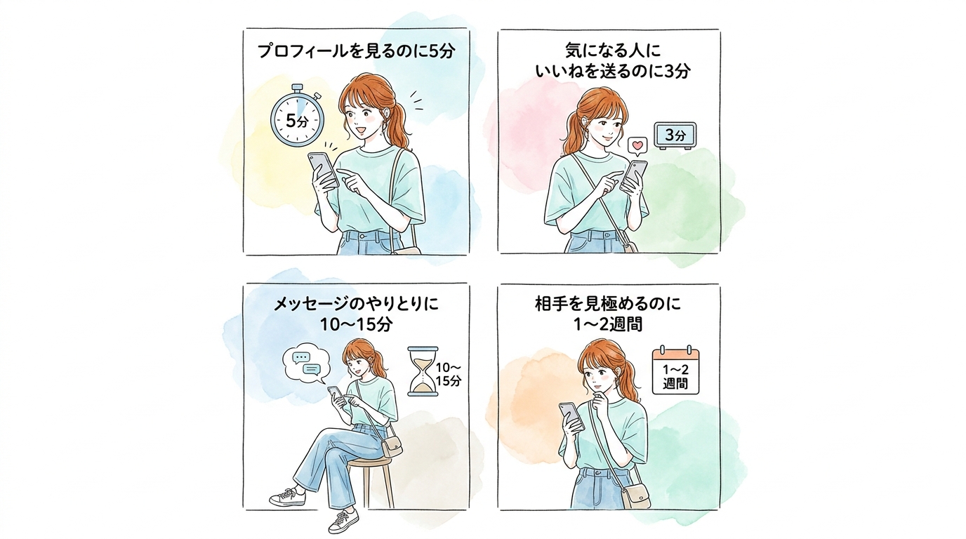 スマホを触る時間を「マッチングアプリ」に切り替えるだけで出会いが生まれる