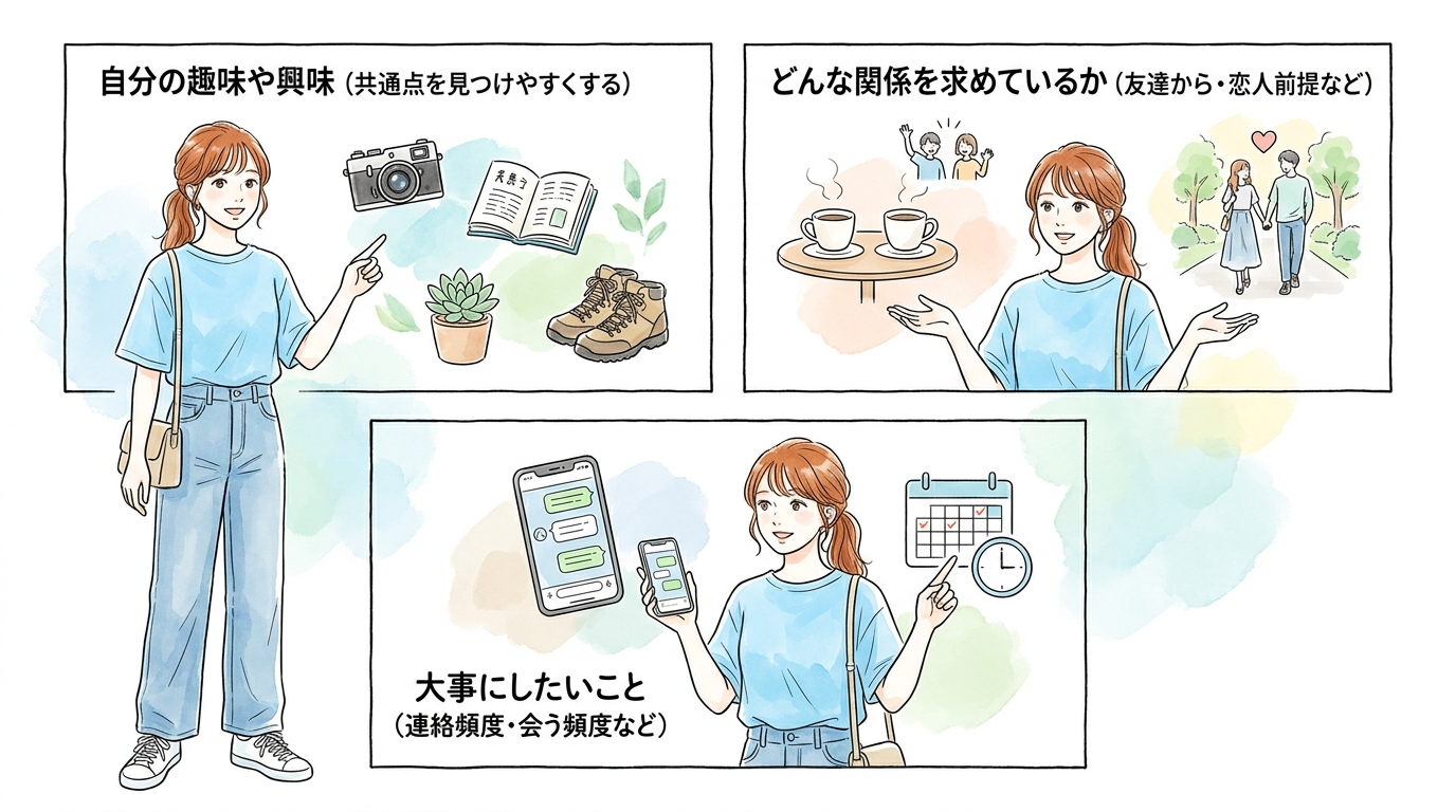 プロフィールや自己紹介で伝えるべき3つの要素