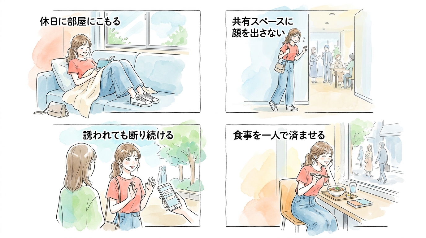 休日のスタッフ同士のアクティビティが距離を縮めている