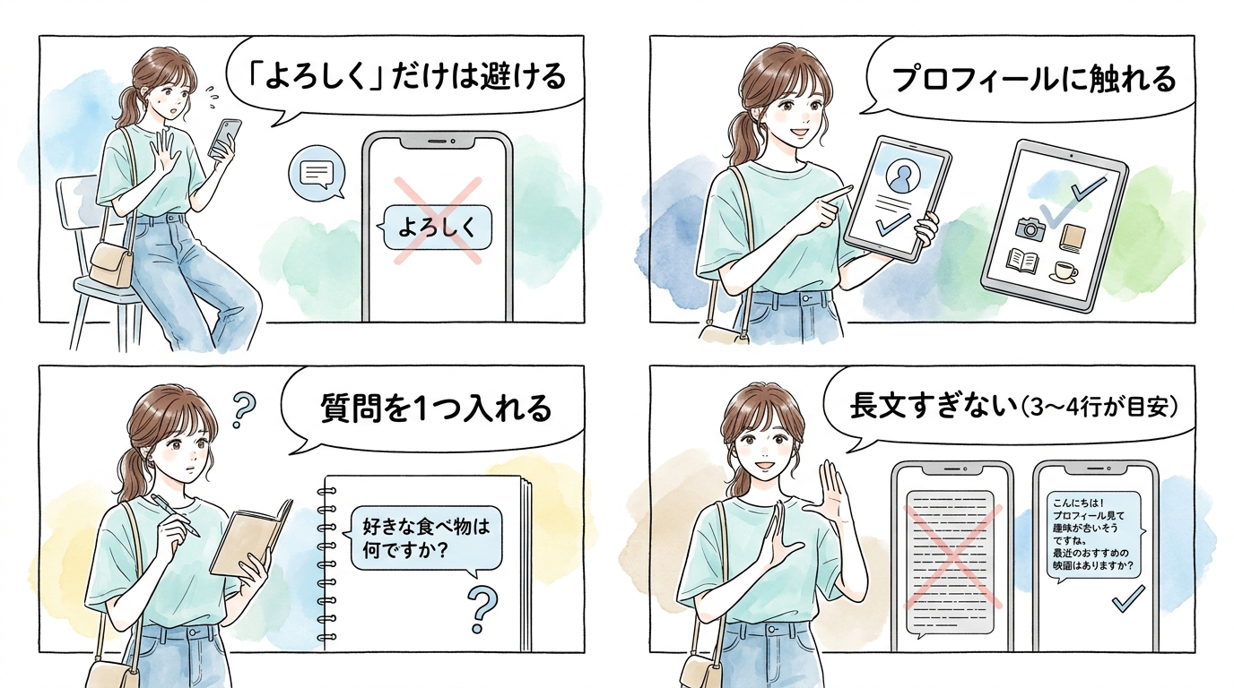 初回メッセージで返信率を3倍にする書き出し方