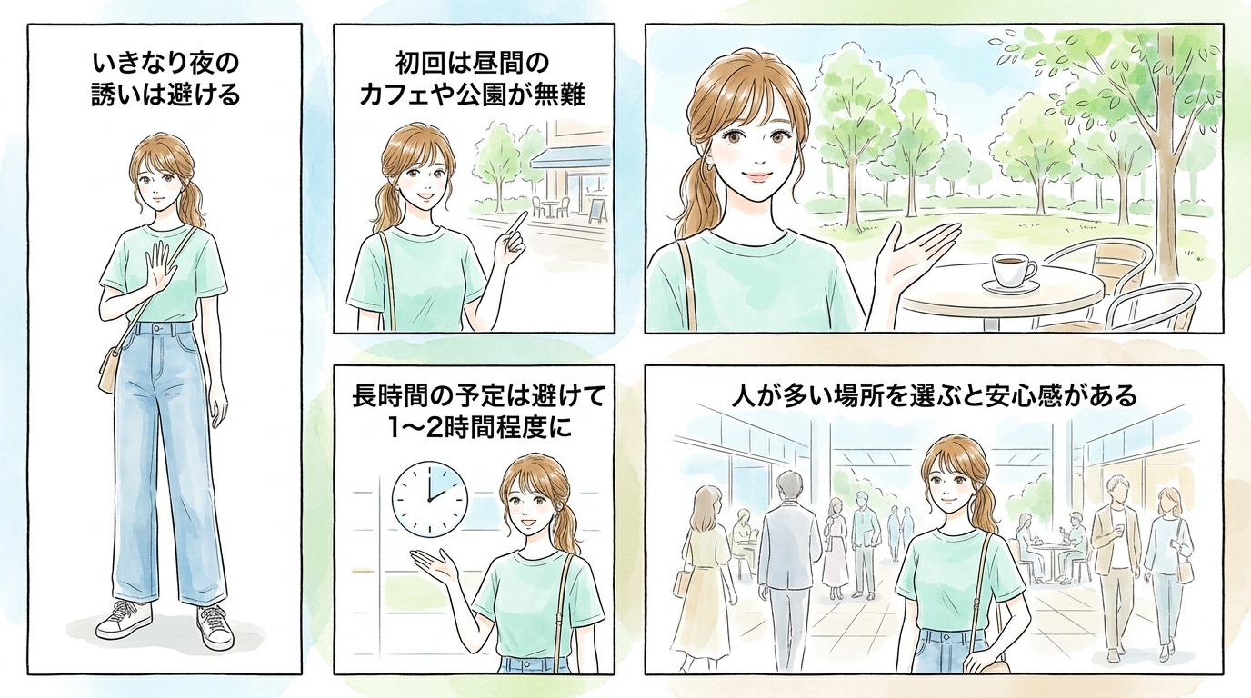 「外出したい」気分の相手にメッセージが届きやすくなっている