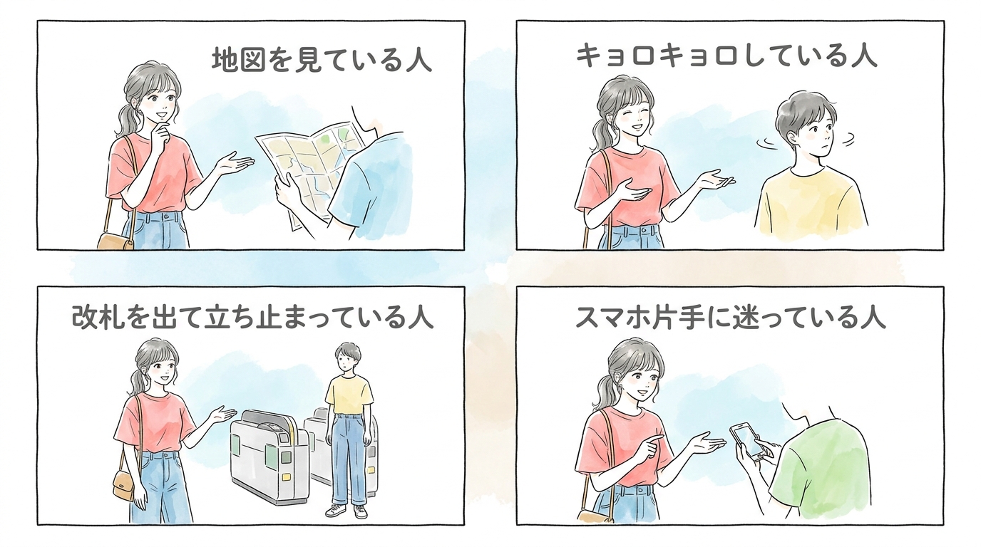 打ち上げ直前の「最寄り駅改札前」が狙い目になる背景