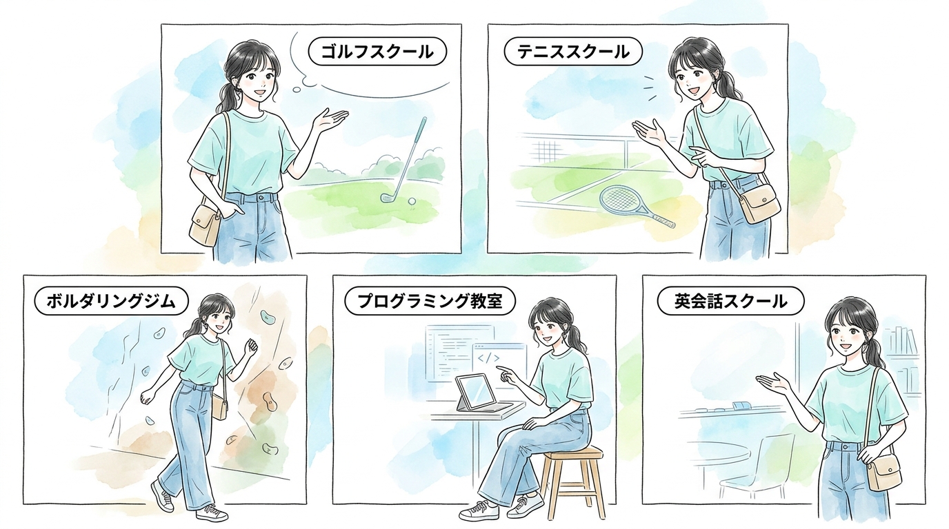 習い事は男性比率が高いものを選ぶだけで変わる