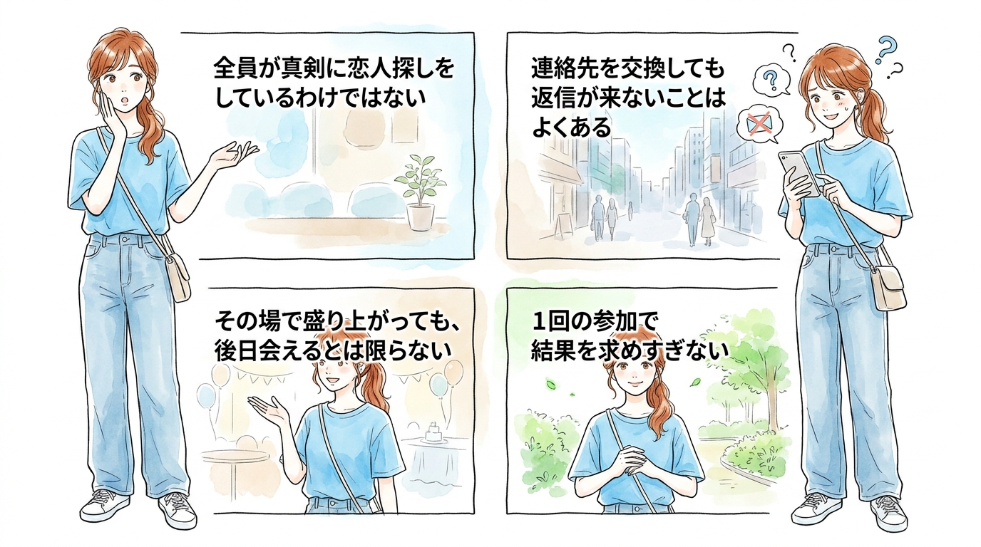 街コン・婚活パーティーに来る女性が求めているもの