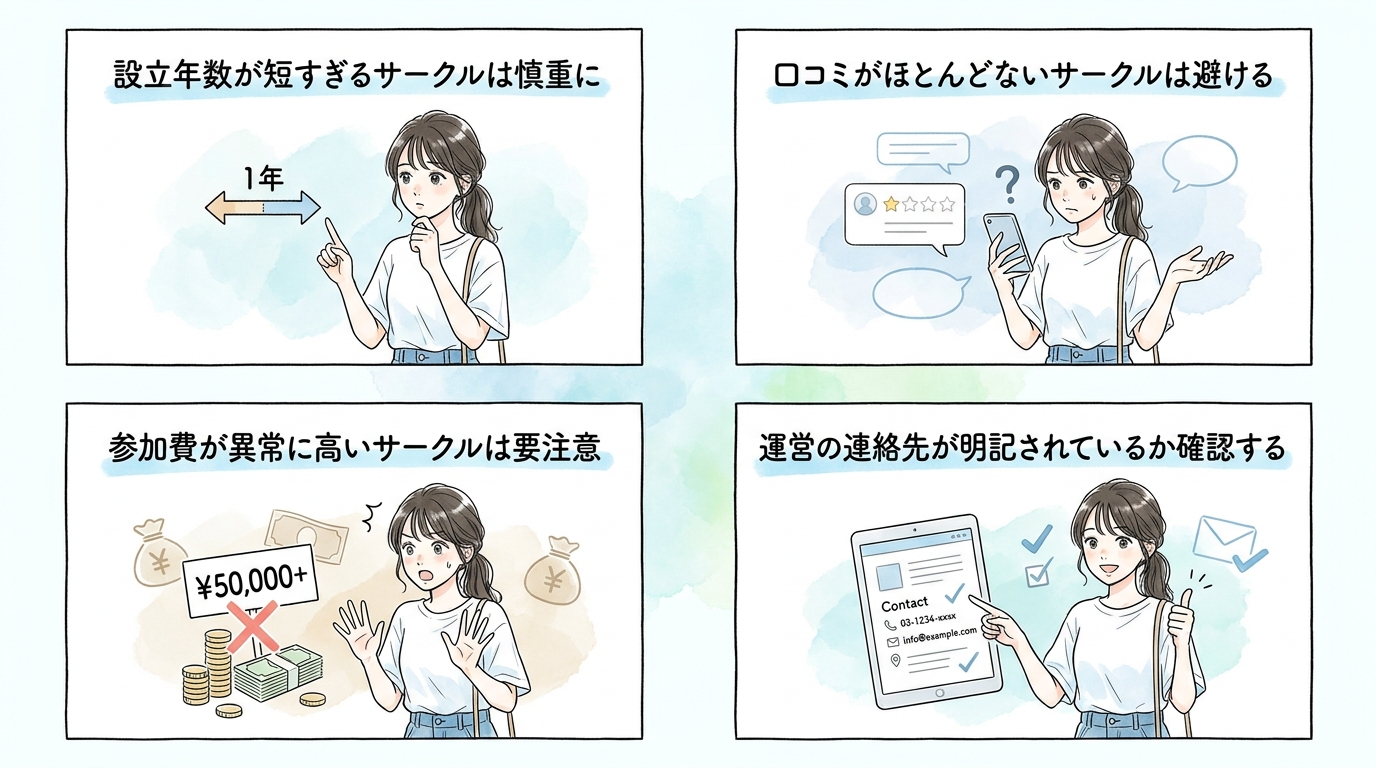 運営実績と口コミから安心して参加できる環境かを見極める