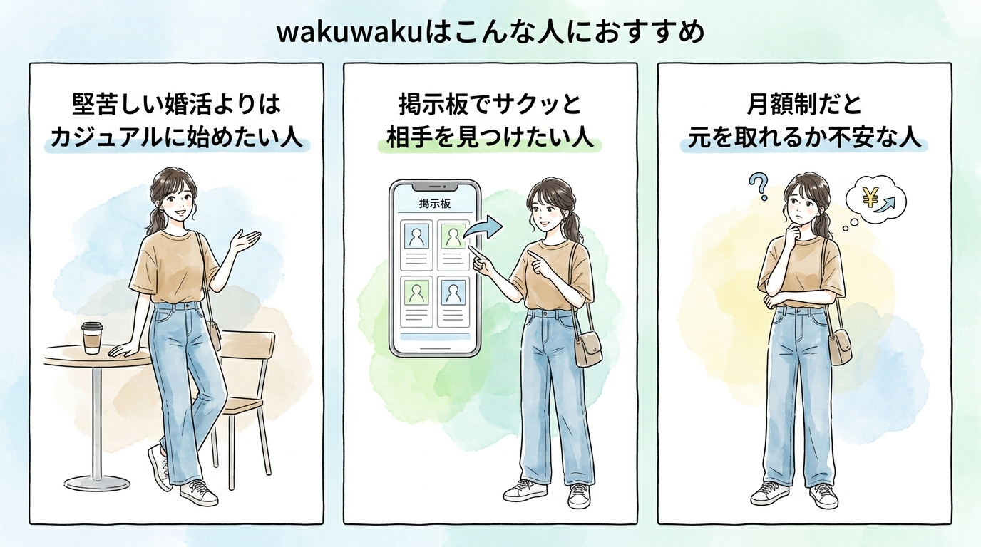 wakuwakuはこんな人におすすめ