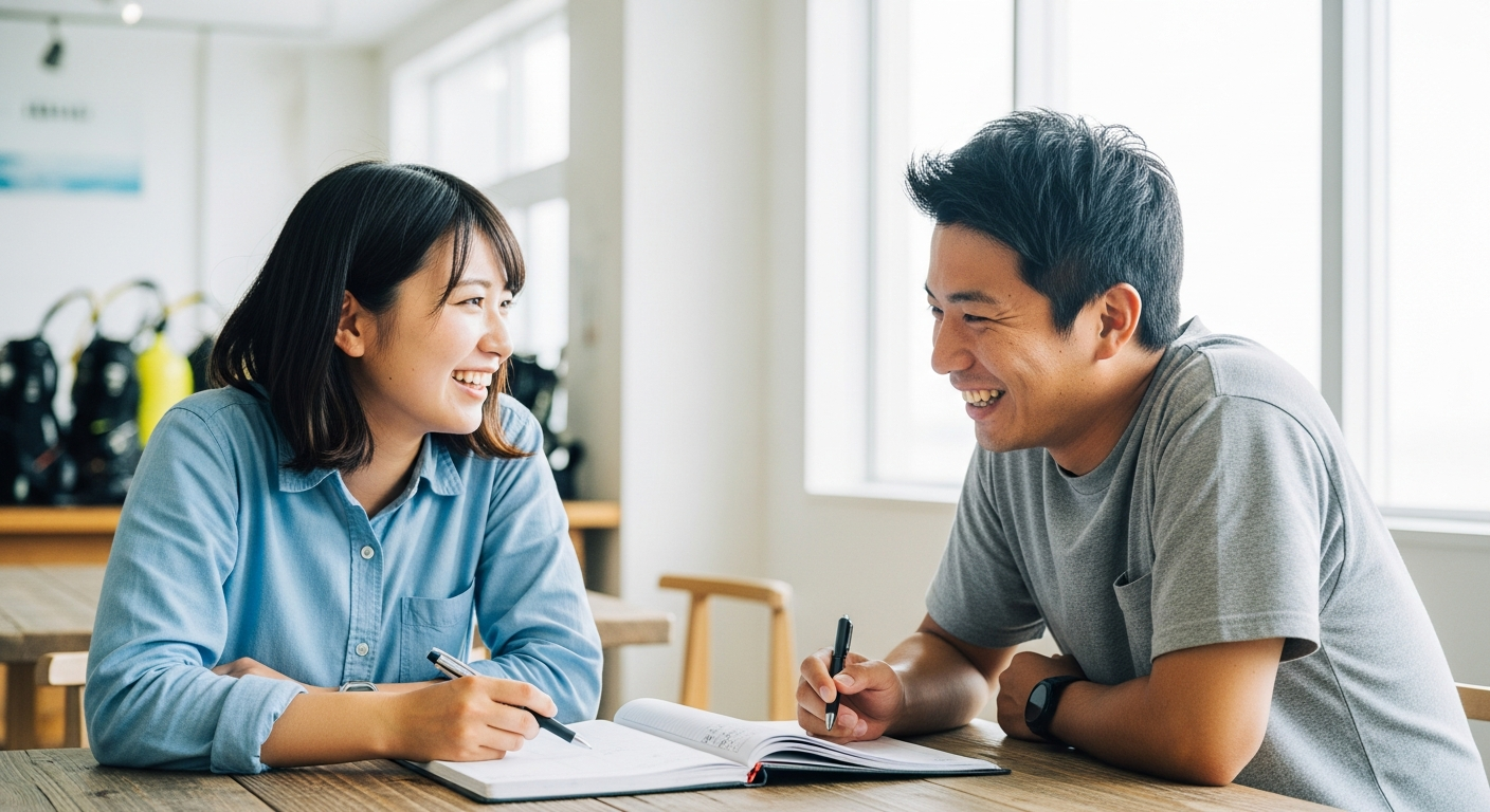 まとめ: ダイビングスクールの出会いは「構造」と「立ち回り」で決まる